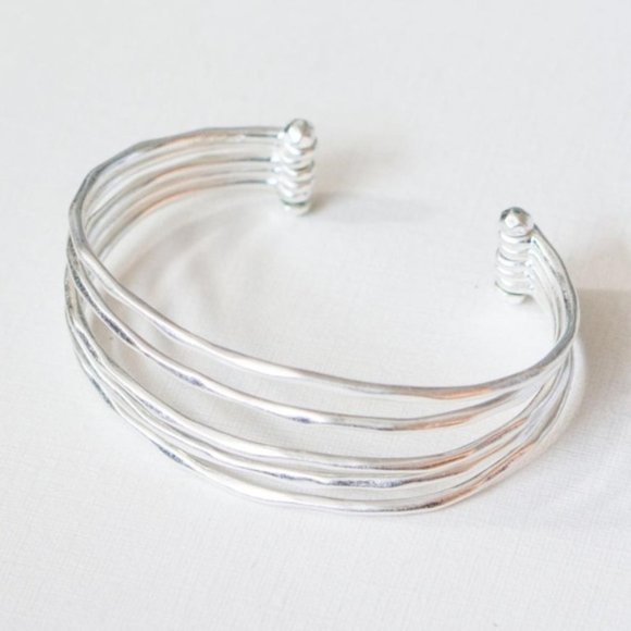 Stella & Dot Jewelry - :: Stella & Dot⚔️SILVER Quinn Cuff Bracelet